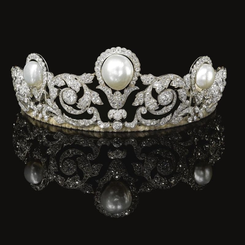 Belle Époque Diamond Tiara