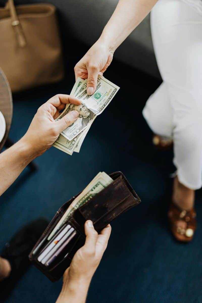 Cash payments