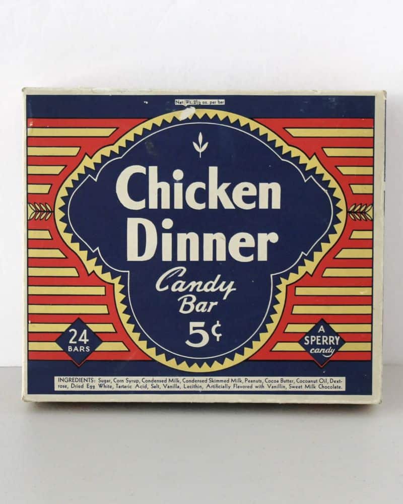 Chicken Dinner Candy Bar