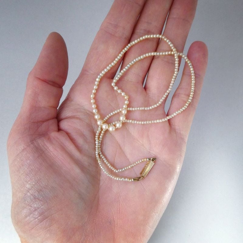 Edwardian Pearl Necklace