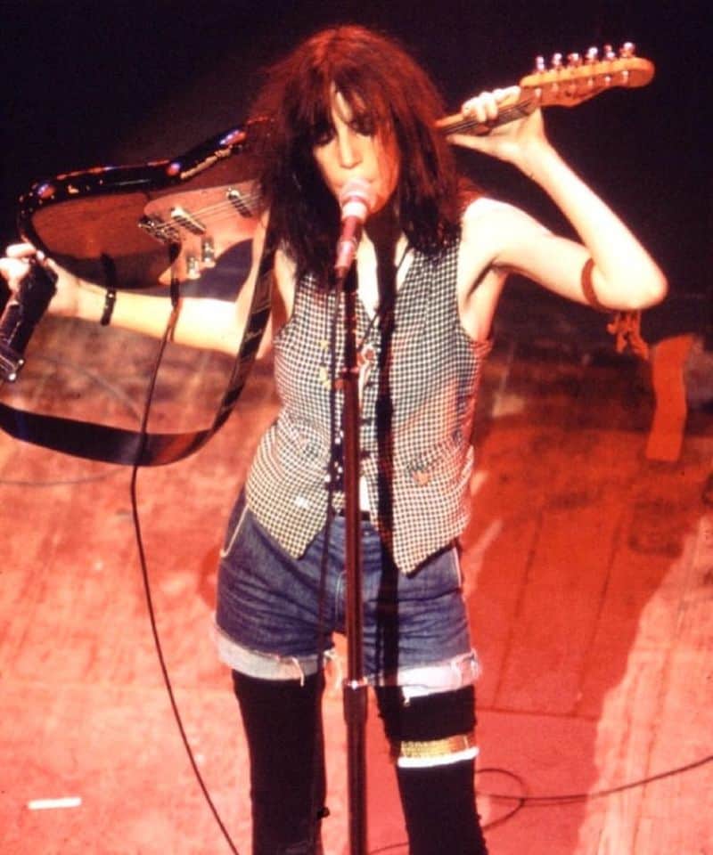 Patti Smith's Onstage Fall