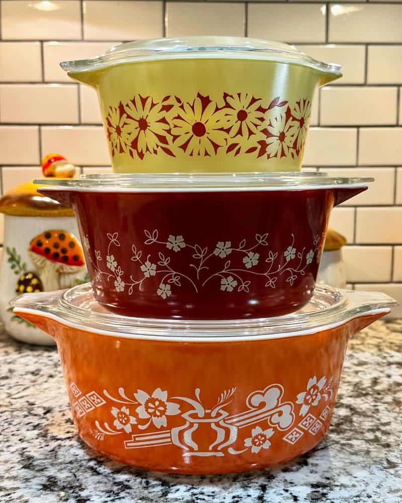 Pyrex Dishes