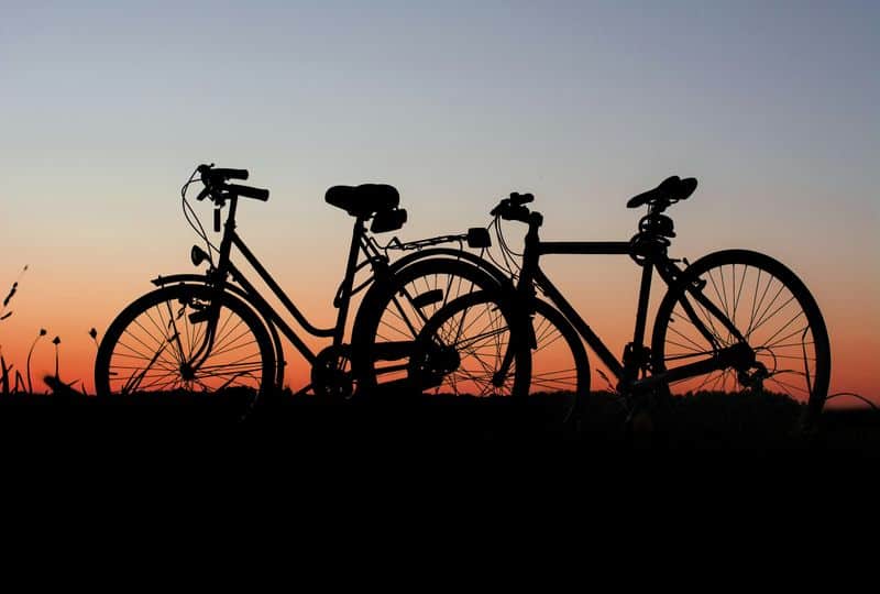 Teens Drove Bikes to School