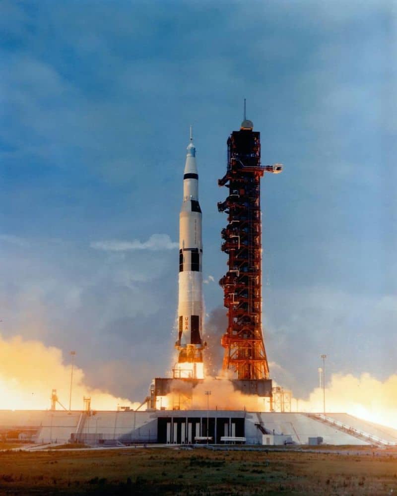 The Launch of Apollo 11