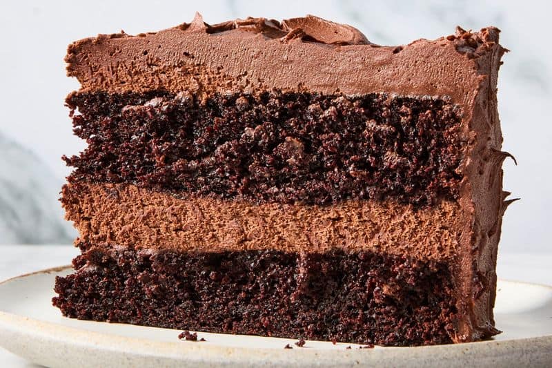 Eggless Chocolate Cake
