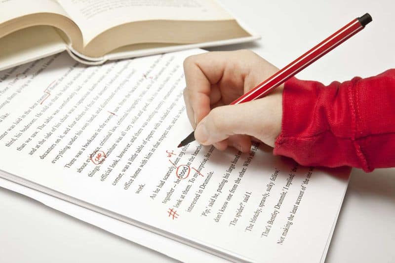 Traditional Proofreading