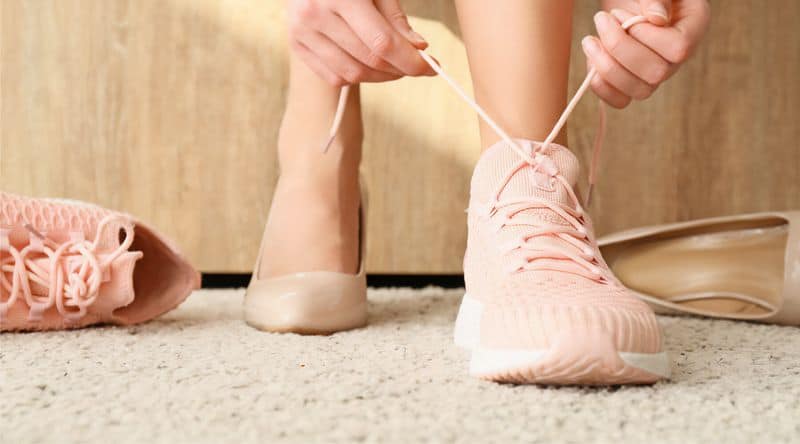 Wear Comfortable Footwear